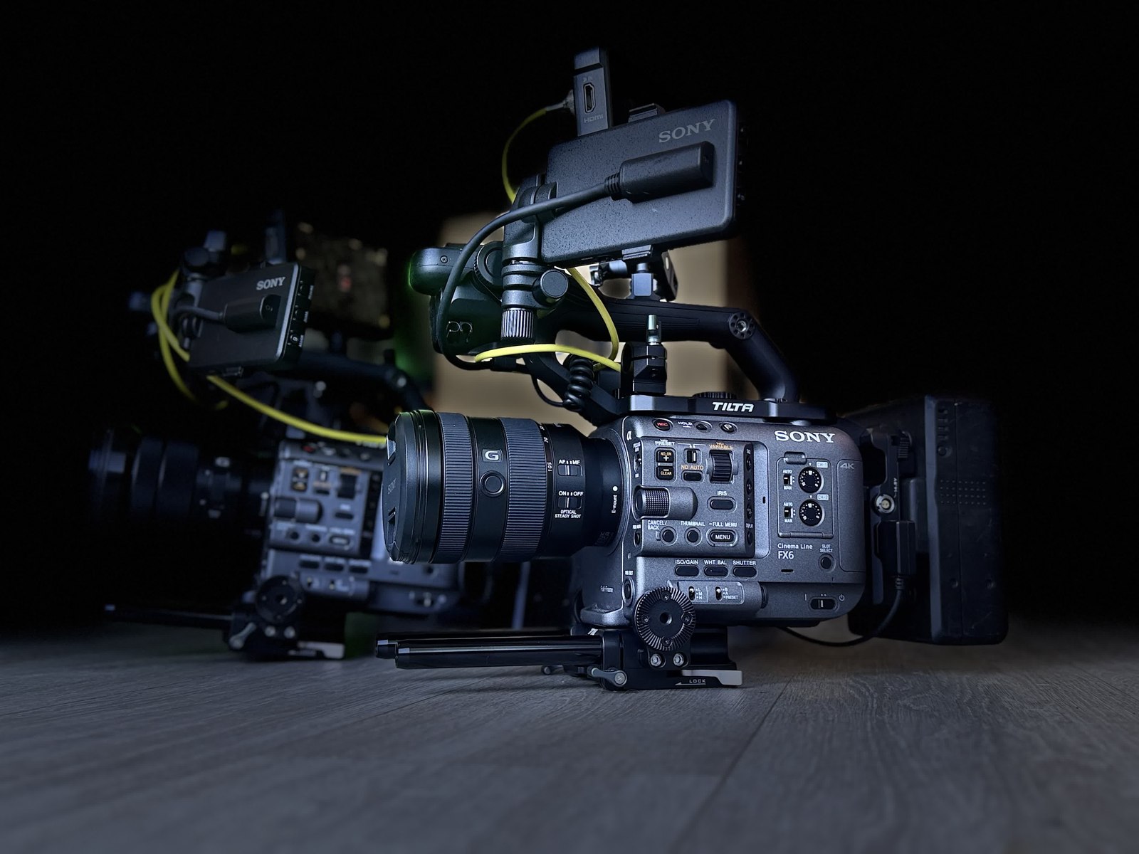 Dual-Camera Sony FX6 Package with Lenses photo